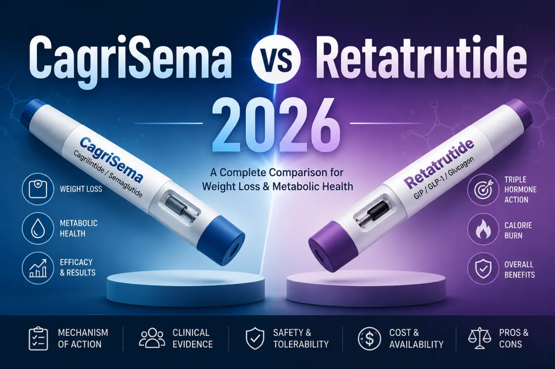 CagriSema and retatrutide lab comparison